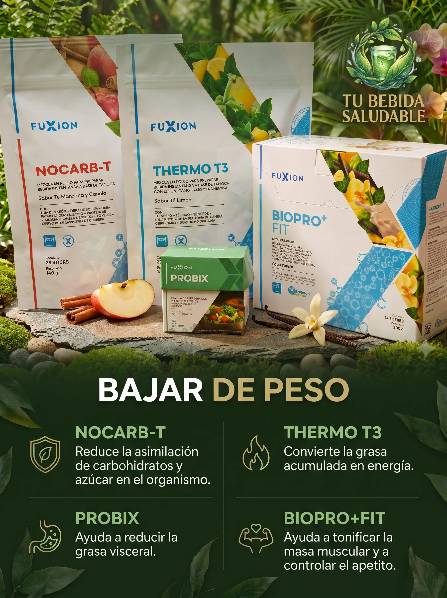 Combo Bajar de Peso Fuxion