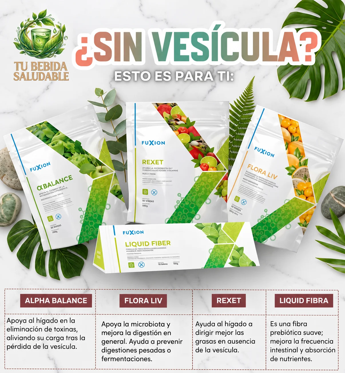 Combo Sin Vesícula Fuxion